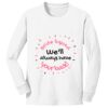 1-DAY NO MINIMUM Youth Long Sleeve Crewneck T-Shirt Thumbnail