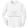1-DAY NO MINIMUM Youth Long Sleeve Crewneck T-Shirt Thumbnail