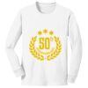 1-DAY NO MINIMUM Youth Long Sleeve Crewneck T-Shirt Thumbnail