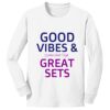 1-DAY NO MINIMUM Youth Long Sleeve Crewneck T-Shirt Thumbnail