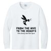 1-DAY NO MINIMUM Youth Long Sleeve Crewneck T-Shirt Thumbnail