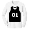 1-DAY NO MINIMUM Youth Long Sleeve Crewneck T-Shirt Thumbnail