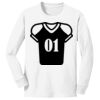 1-DAY NO MINIMUM Youth Long Sleeve Crewneck T-Shirt Thumbnail