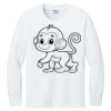 1-DAY NO MINIMUM Youth Long Sleeve Crewneck T-Shirt Thumbnail