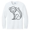 1-DAY NO MINIMUM Youth Long Sleeve Crewneck T-Shirt Thumbnail