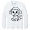 1-DAY NO MINIMUM Youth Long Sleeve Crewneck T-Shirt Thumbnail
