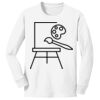 1-DAY NO MINIMUM Youth Long Sleeve Crewneck T-Shirt Thumbnail