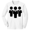 1-DAY NO MINIMUM Youth Long Sleeve Crewneck T-Shirt Thumbnail