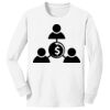 1-DAY NO MINIMUM Youth Long Sleeve Crewneck T-Shirt Thumbnail