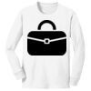 1-DAY NO MINIMUM Youth Long Sleeve Crewneck T-Shirt Thumbnail