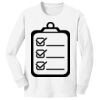 1-DAY NO MINIMUM Youth Long Sleeve Crewneck T-Shirt Thumbnail