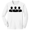 1-DAY NO MINIMUM Youth Long Sleeve Crewneck T-Shirt Thumbnail