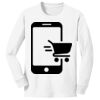1-DAY NO MINIMUM Youth Long Sleeve Crewneck T-Shirt Thumbnail