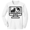 1-DAY NO MINIMUM Youth Long Sleeve Crewneck T-Shirt Thumbnail