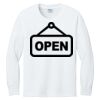 1-DAY NO MINIMUM Youth Long Sleeve Crewneck T-Shirt Thumbnail