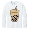 1-DAY NO MINIMUM Youth Long Sleeve Crewneck T-Shirt Thumbnail