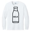 1-DAY NO MINIMUM Youth Long Sleeve Crewneck T-Shirt Thumbnail
