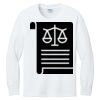 1-DAY NO MINIMUM Youth Long Sleeve Crewneck T-Shirt Thumbnail