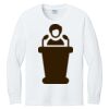 1-DAY NO MINIMUM Youth Long Sleeve Crewneck T-Shirt Thumbnail