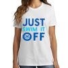 1-DAY RUSH NO MINIMUM Ladies Crew Neck Short Sleeve T-Shirt Thumbnail