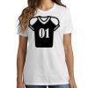 1-DAY RUSH NO MINIMUM Ladies Crew Neck Short Sleeve T-Shirt Thumbnail