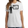 1-DAY RUSH NO MINIMUM Ladies Crew Neck Short Sleeve T-Shirt Thumbnail