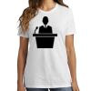 1-DAY RUSH NO MINIMUM Ladies Crew Neck Short Sleeve T-Shirt Thumbnail