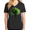 Ladies Core Cotton V-Neck Tee Thumbnail