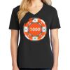 Ladies Core Cotton V-Neck Tee Thumbnail