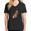 Ladies Core Cotton V-Neck Tee Thumbnail