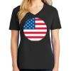 Ladies Core Cotton V-Neck Tee Thumbnail