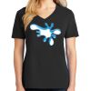 Ladies Core Cotton V-Neck Tee Thumbnail