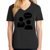 Ladies Core Cotton V-Neck Tee Thumbnail