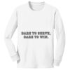 1-Hr RUSH NO MINIMUM Youth Long Sleeve T-Shirt Thumbnail