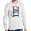 1-DAY NO MINIMUM Unisex Long Sleeve Crewneck T-Shirt Thumbnail