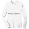 1-Hr Rush Ladies Long Sleeve T-Shirt Thumbnail