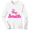 1-Hr Rush Ladies Long Sleeve T-Shirt Thumbnail