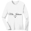1-Hr Rush Ladies Long Sleeve T-Shirt Thumbnail