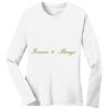 1-Hr Rush Ladies Long Sleeve T-Shirt Thumbnail